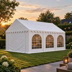 Partytent 3 x 6 wit